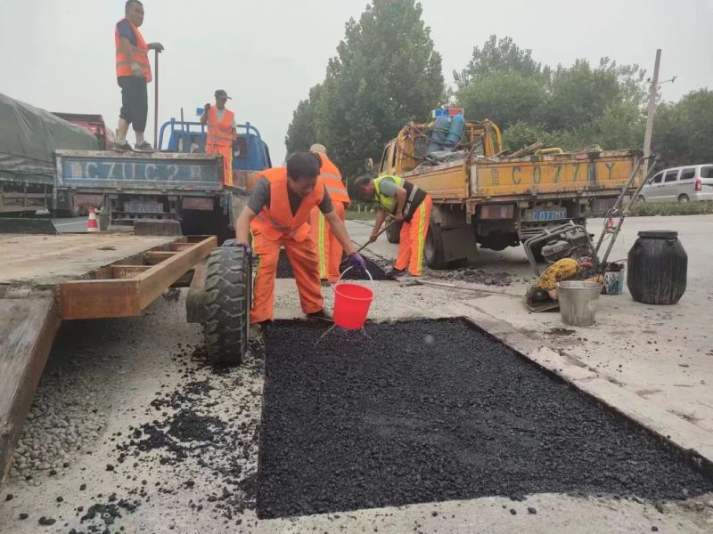 【三提三爭(zhēng)，交通先行】臨淄：試行創(chuàng)新材料，助推科技興路